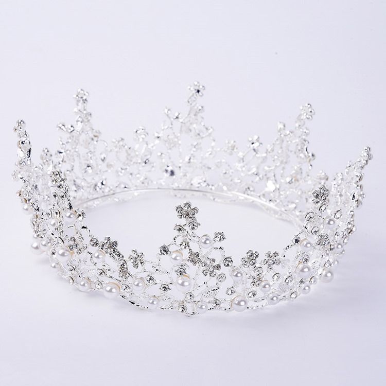 Wedding Pearl Tiara HåraCCessoarer