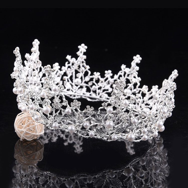 Wedding Pearl Tiara HåraCCessoarer