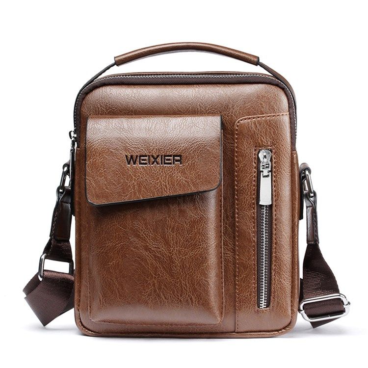 Vanliga Europeiska Pu Square Crossbody-Väskor