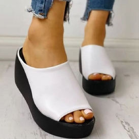 Platform Slip-On Platform Casual Tofflor