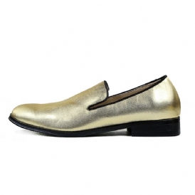 Gyllene Slip-On Low-Cut Herr Oxfords