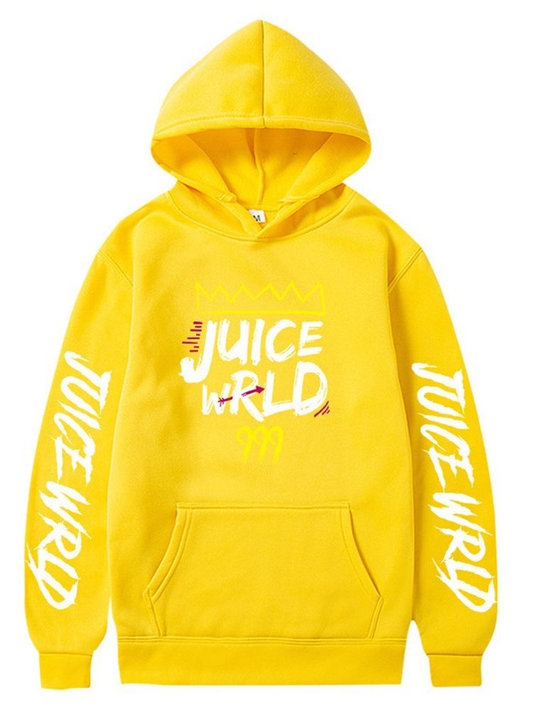 Pullover Print Letter Hooded European Hoodies