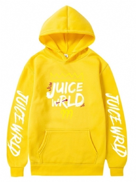 Pullover Print Letter Hooded European Hoodies