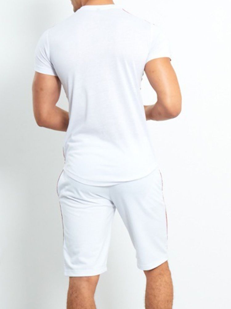 Pocket Sports Color Block Sommar Outfit