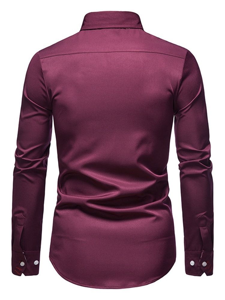 Casual Lapel Slim Fall Shirt