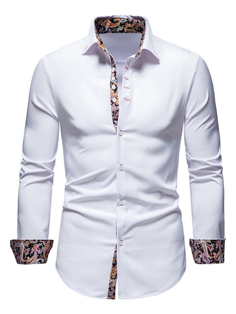 Casual Lapel Slim Fall Shirt