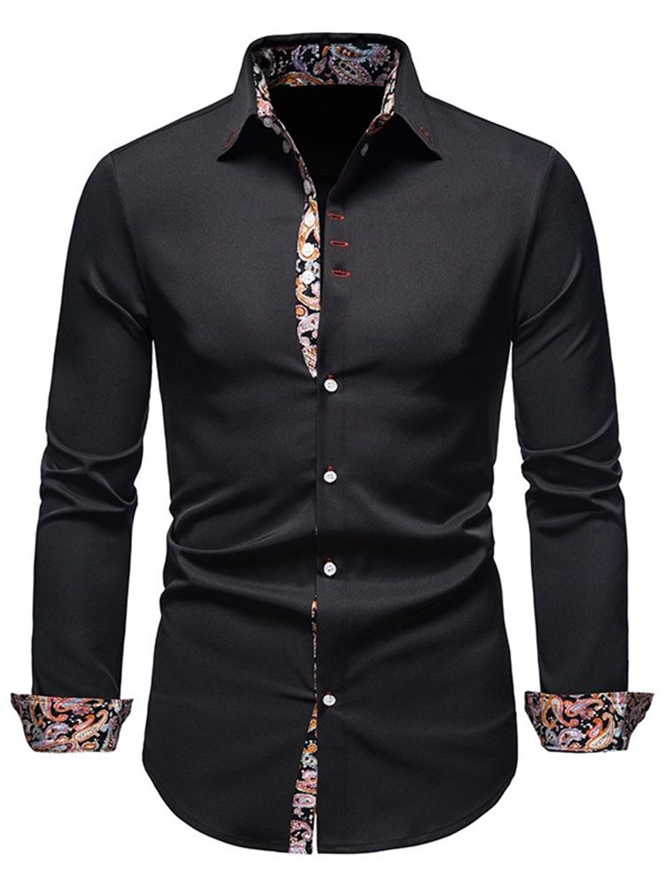 Casual Lapel Slim Fall Shirt