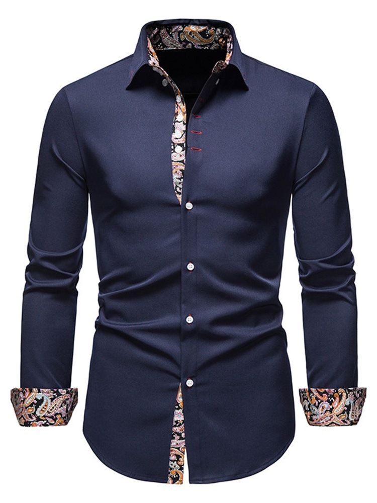 Casual Lapel Slim Fall Shirt