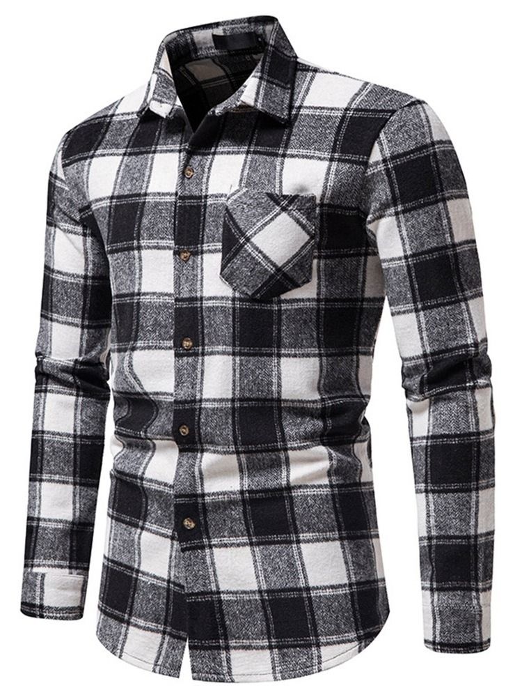 Rutig Casual Lapel Slim Fall Shirt