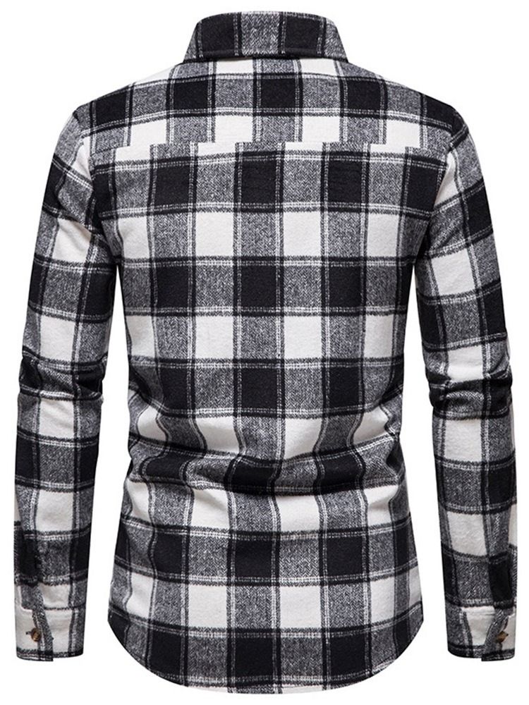 Rutig Casual Lapel Slim Fall Shirt