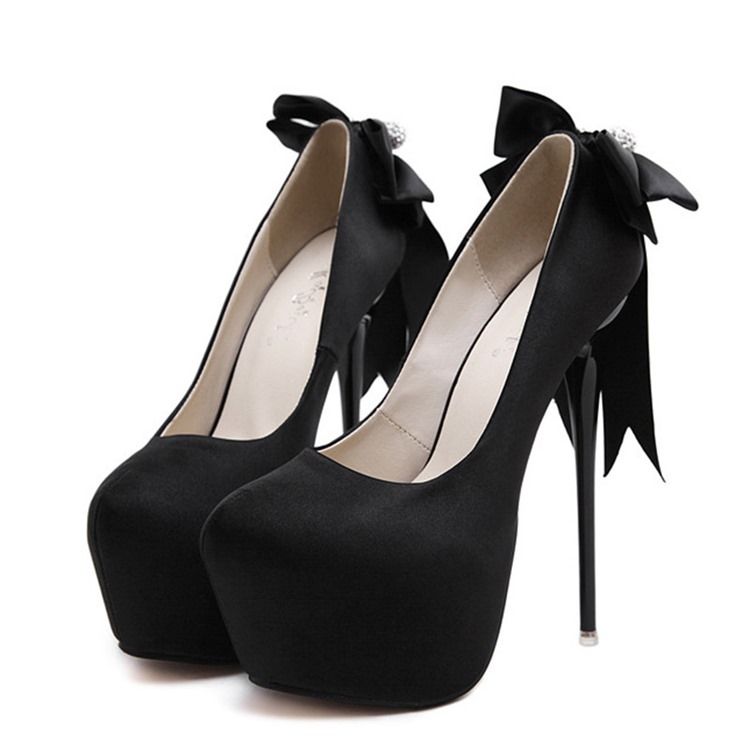 Plattform Stiletto Heel Platform Dampumpar