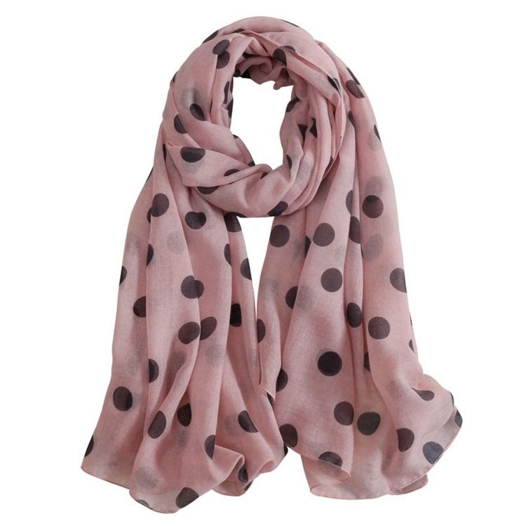 Cotton Dot Scarf