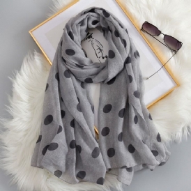 Cotton Dot Scarf