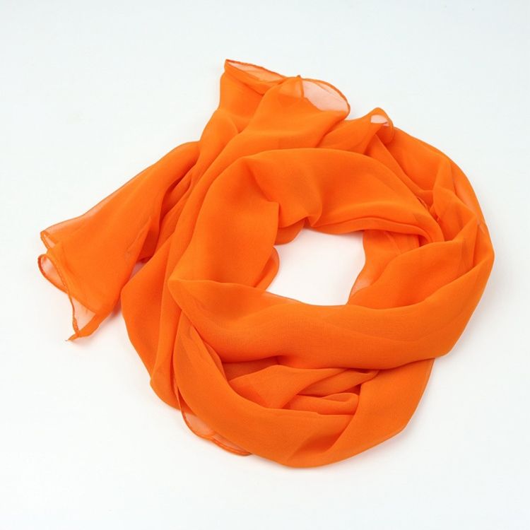 Mysig Georgette Pure Color All Match Scarf