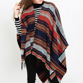 Sjal Tofs Stripe Scarves