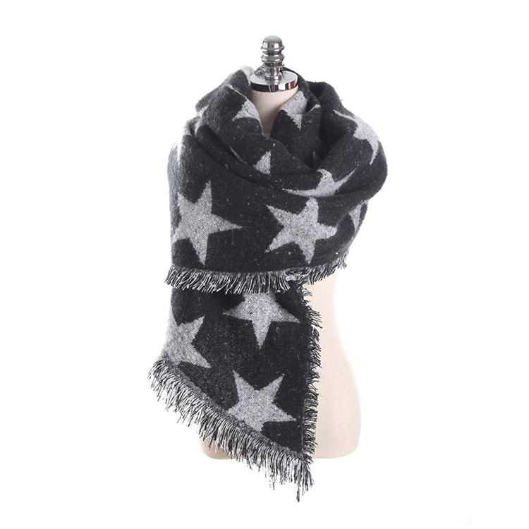 Winter Star Warm Scarf