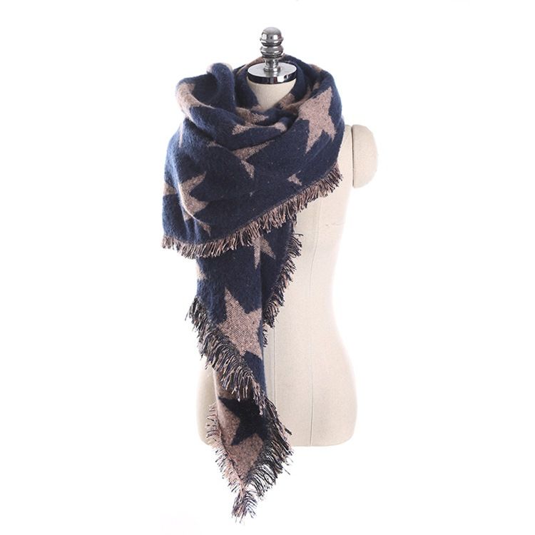 Winter Star Warm Scarf