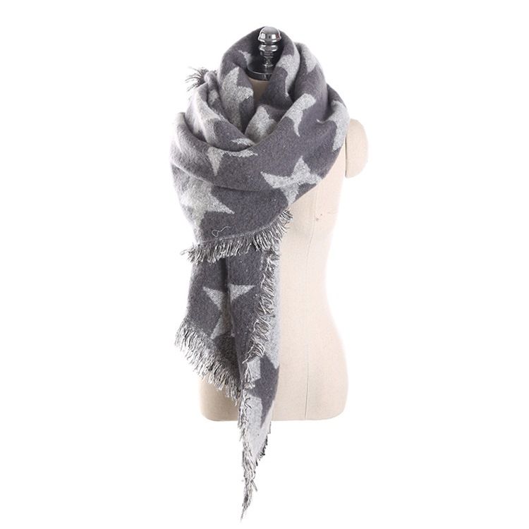 Winter Star Warm Scarf