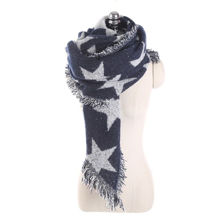 Winter Star Warm Scarf