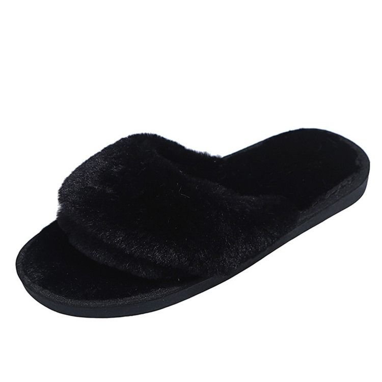 Flip Flop Slip-On Platt Med Enkla Tofflor