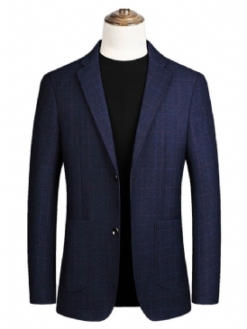 Smal Skårad Lapel Ol Blazer