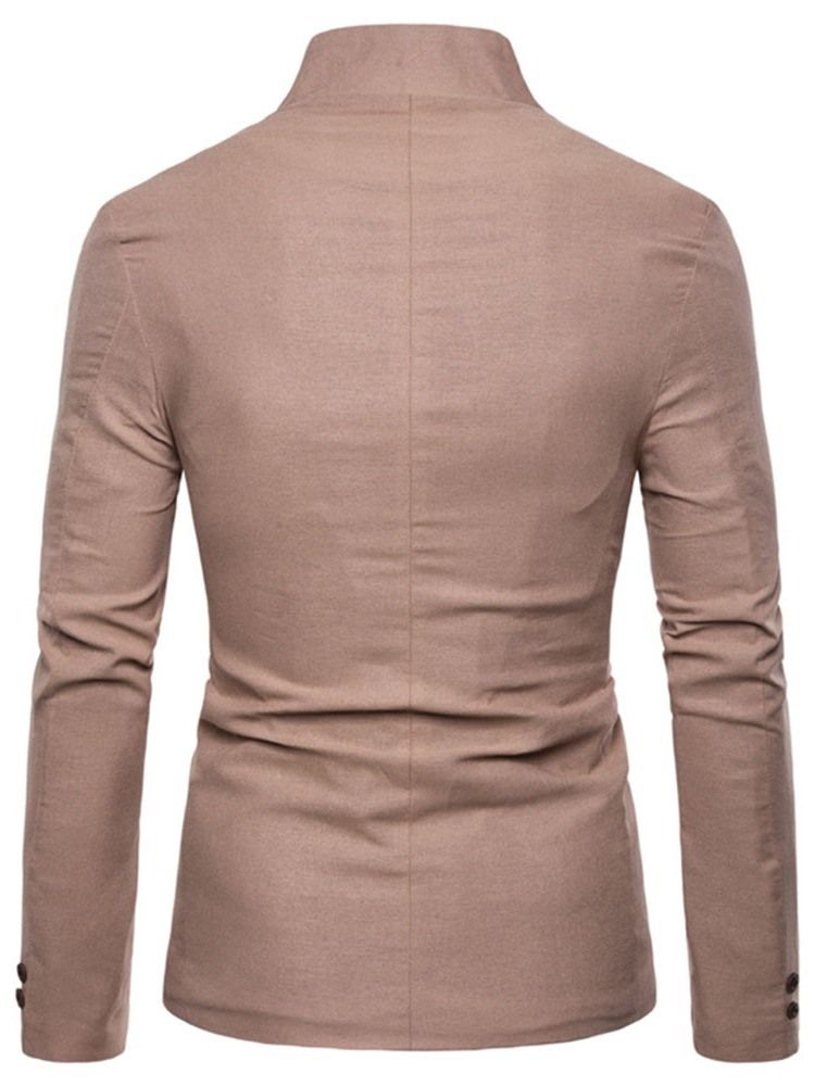 Ståkrage Slim Button Leisure Blazer