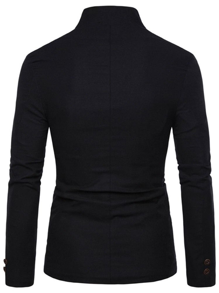 Ståkrage Slim Button Leisure Blazer