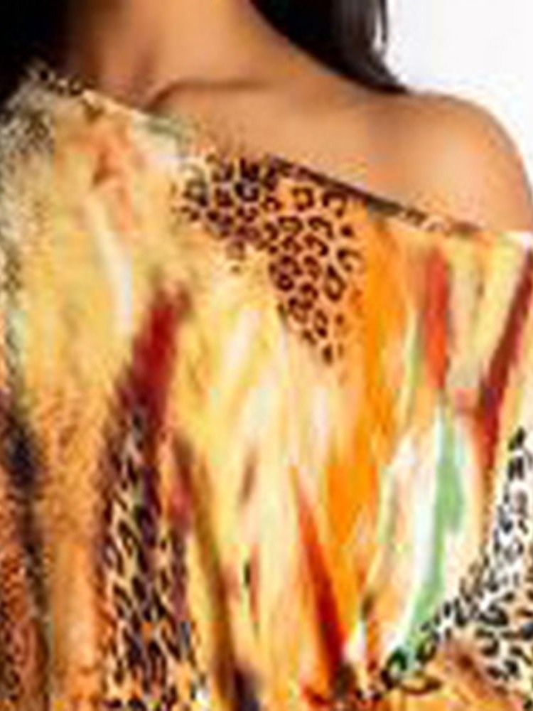 Sexig Afrikanskt Mode Dashiki Gradient Tvådelad Set