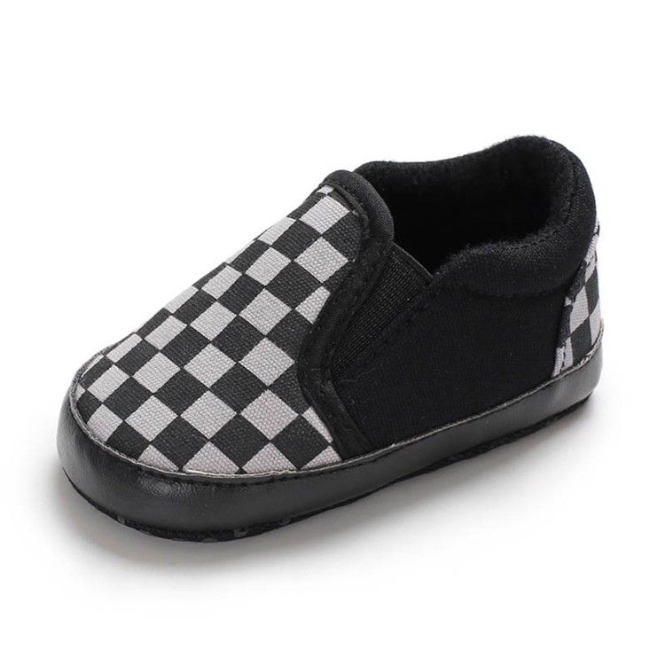 Rutiga Slip-On Småbarnsskor