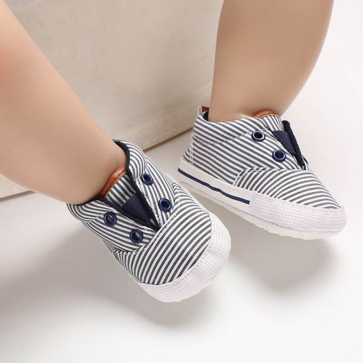 Stripe Slip-On Baby Småbarnsskor