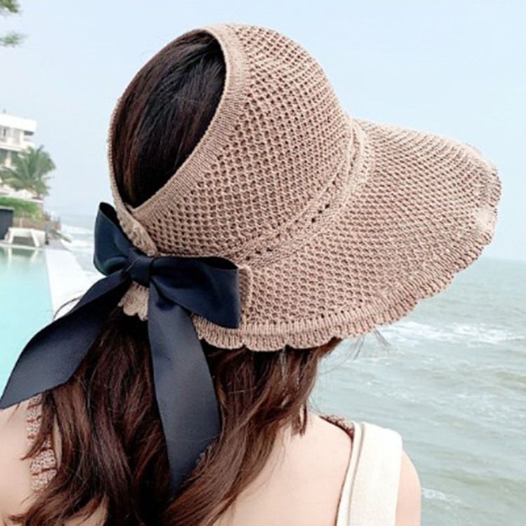 Bowknot Sweet Plain Fall-hatt