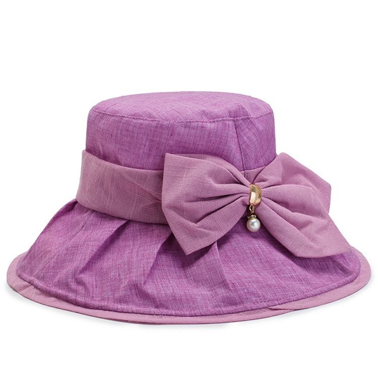 Bucket Hat Bowknot hösthattar