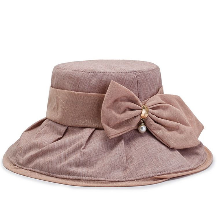 Bucket Hat Bowknot hösthattar