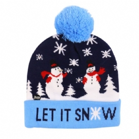 Christmas European Cartoon Stickad Hat