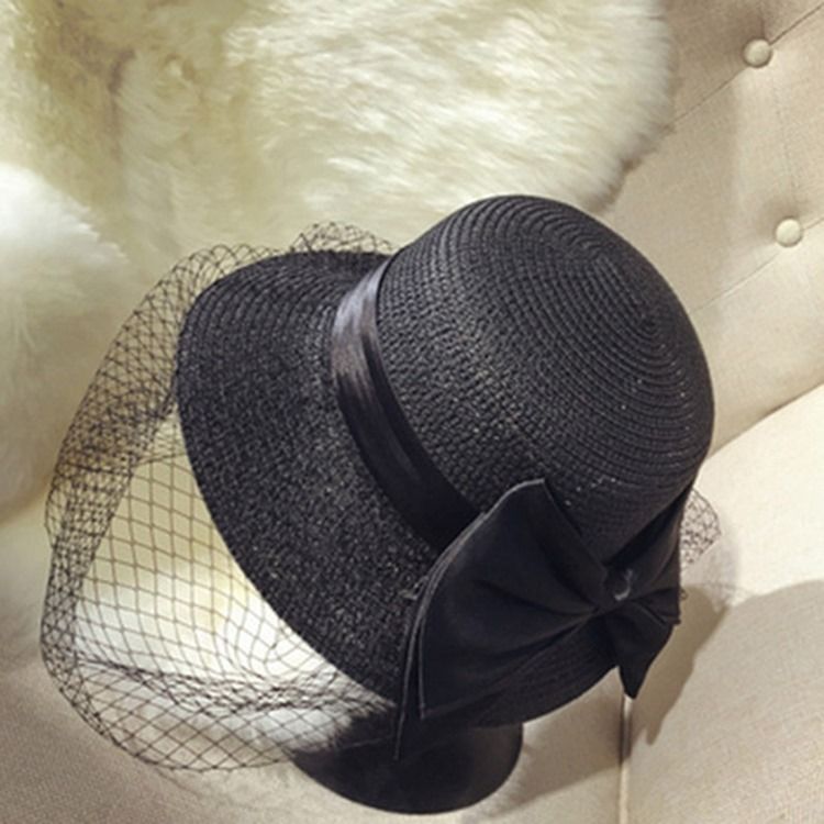 Mesh Halm Vanlig Sommarhatt