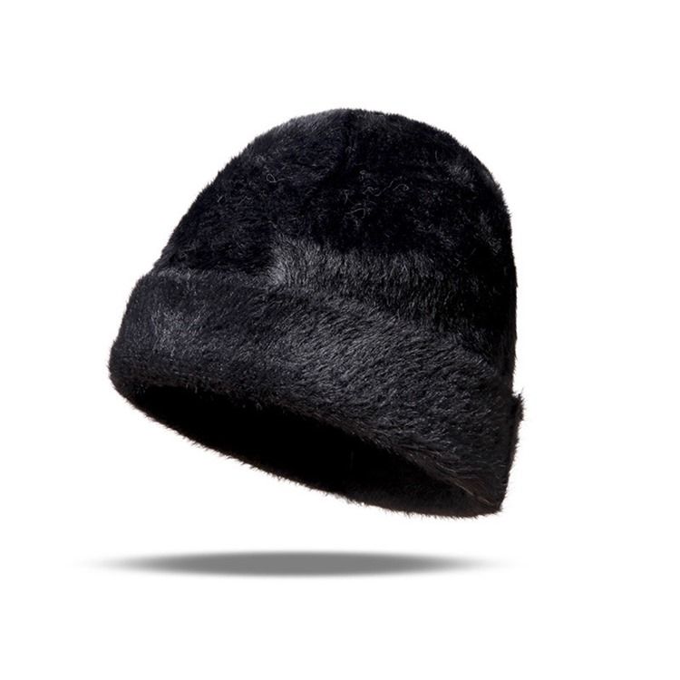 Stickad Mössa Cashmere Winter Vanliga hattar