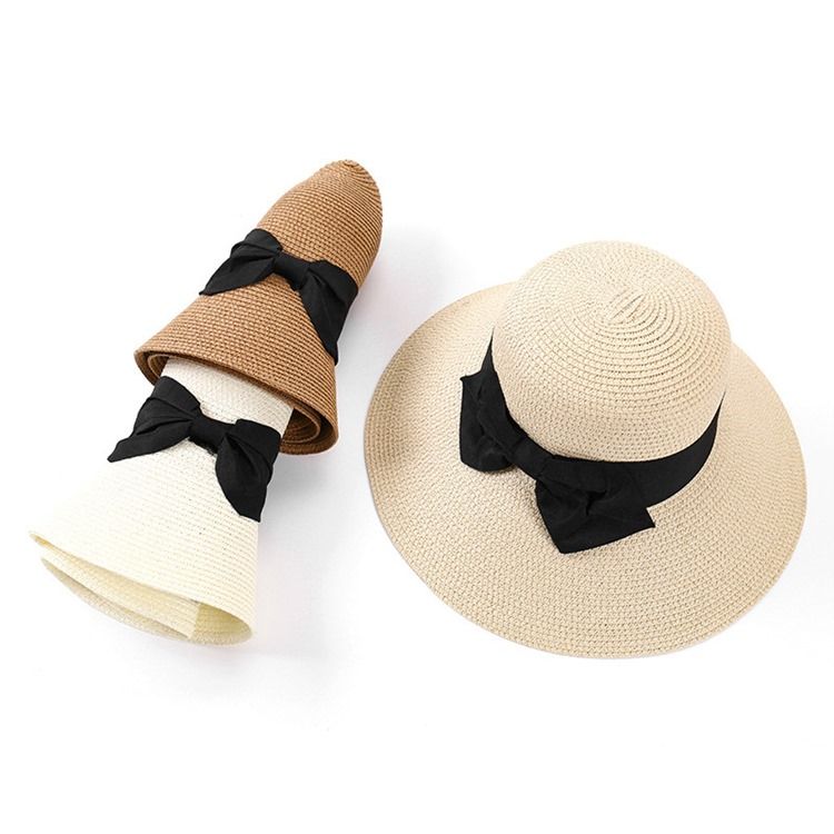 Straw Korean Plain Sommar Hat