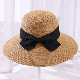 Straw Korean Plain Sommar Hat