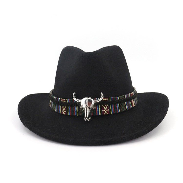 Ullblandningar Justerbar Cowboyhatt