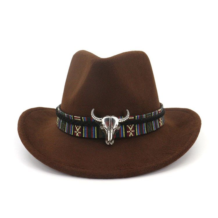 Ullblandningar Justerbar Cowboyhatt