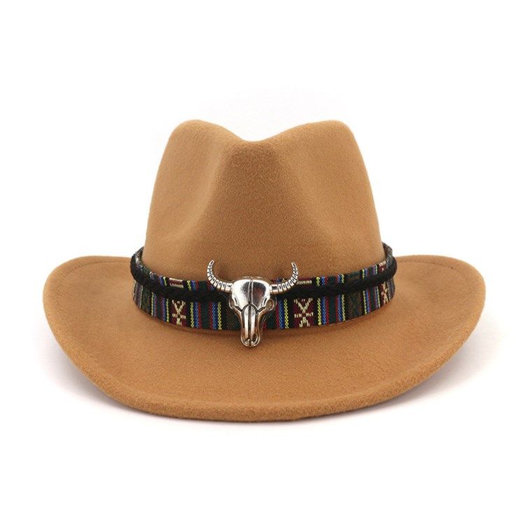 Ullblandningar Justerbar Cowboyhatt