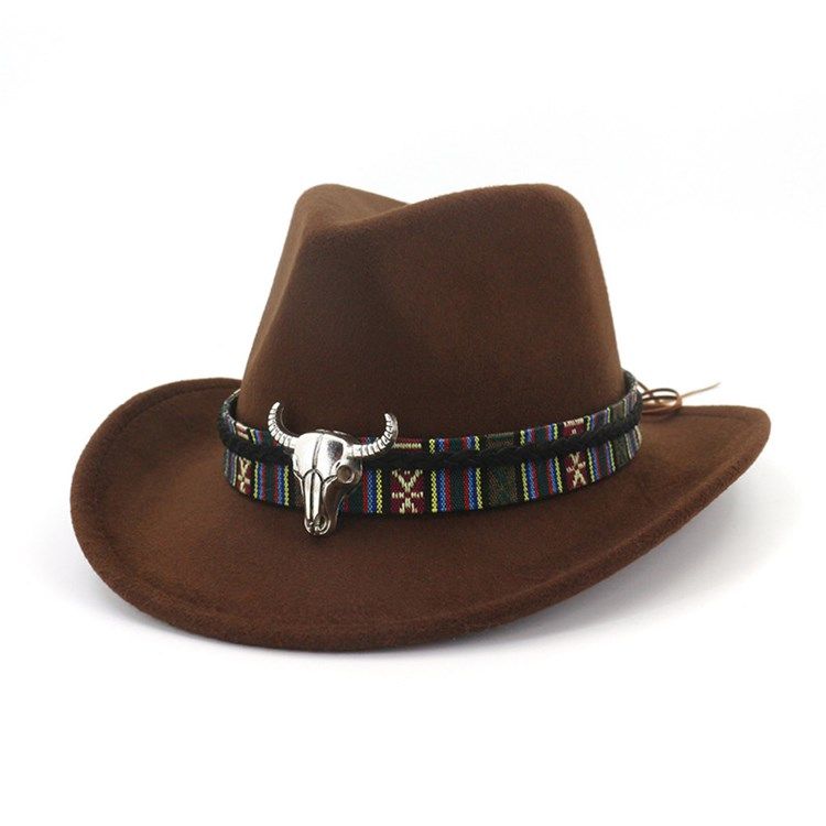 Ullblandningar Justerbar Cowboyhatt