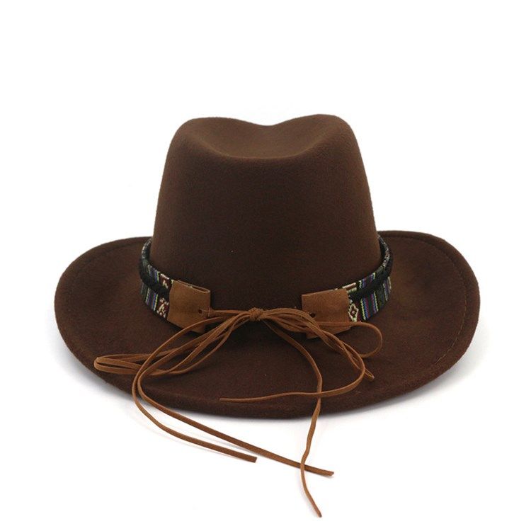 Ullblandningar Justerbar Cowboyhatt