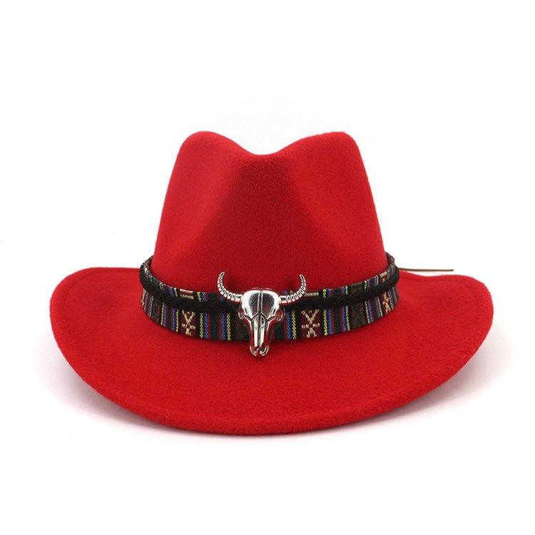 Ullblandningar Justerbar Cowboyhatt