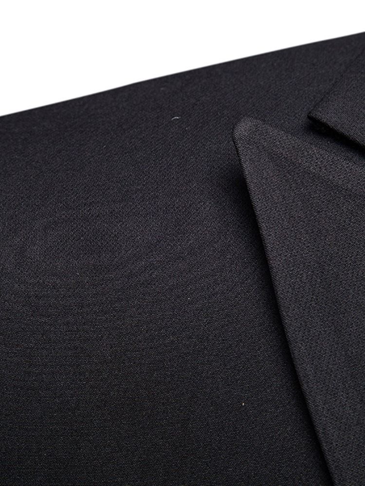 Blazer Single-Breasted Pocket Herr Klänningsdräkter