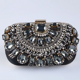 Flap Bankett Rhinestone Clutches & Evening Bags