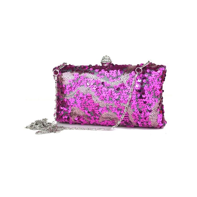 Glänsande Paljetter Rhinestone Clutch För Kvinnor