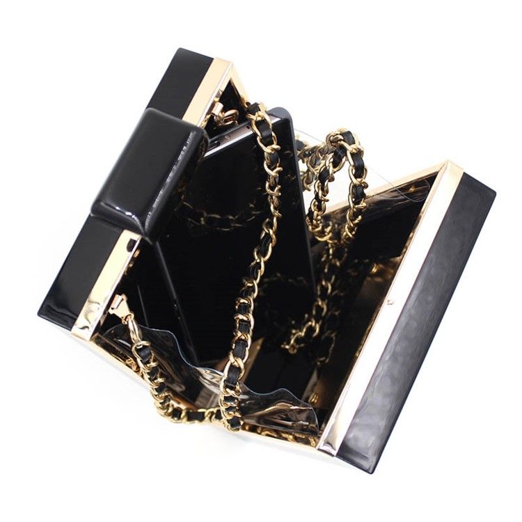 Parfym Design Chain Mini Clutch