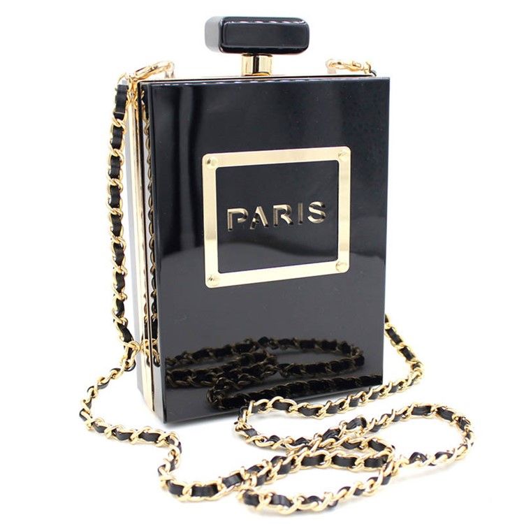 Parfym Design Chain Mini Clutch