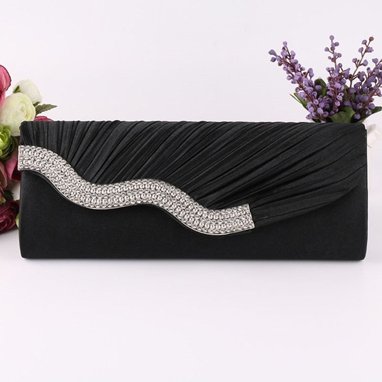 Rectangle Satin Bankett Clutches & Evening Bags